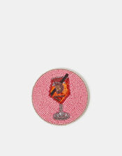 Beaded Spritz Coaster, , large