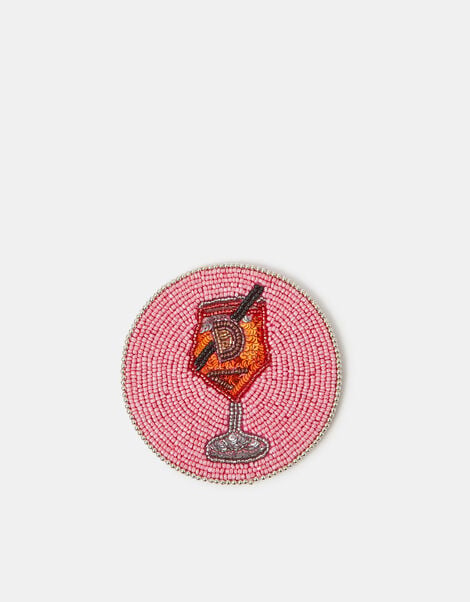Beaded Spritz Coaster, , large