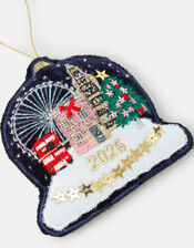 2026 London Snow Globe Christmas Tree Decoration, , large
