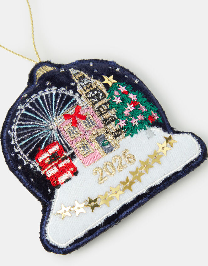 2026 London Snow Globe Christmas Tree Decoration, , large