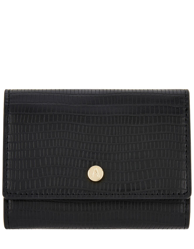 Reptile Tri-Fold Wallet, Black (BLACK), large