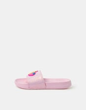 Girls Fruit Sliders, Pink (PINK), large