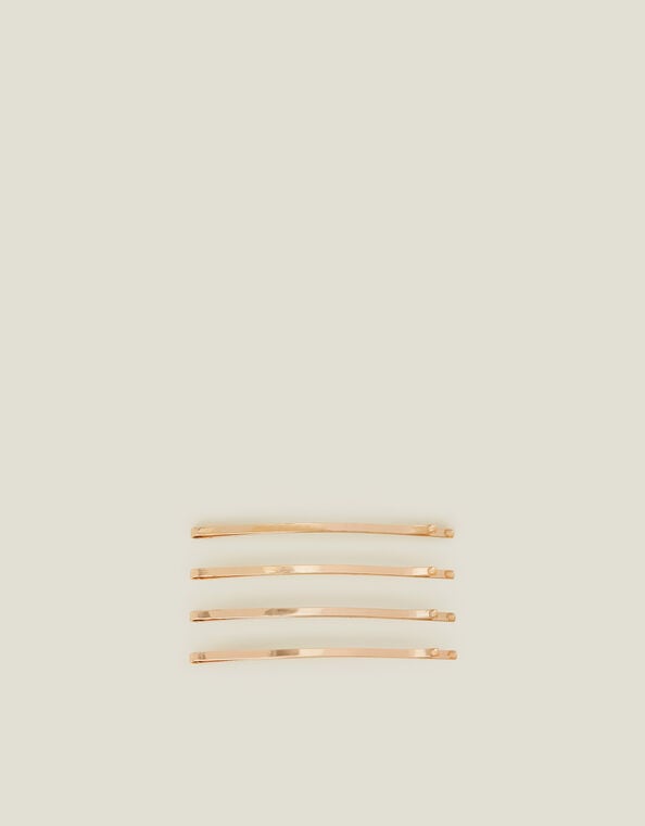 4-Pack Long Metal Hair Grips, , large