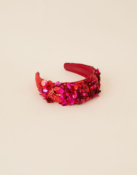 Sequin Christmas Party Headband, , large