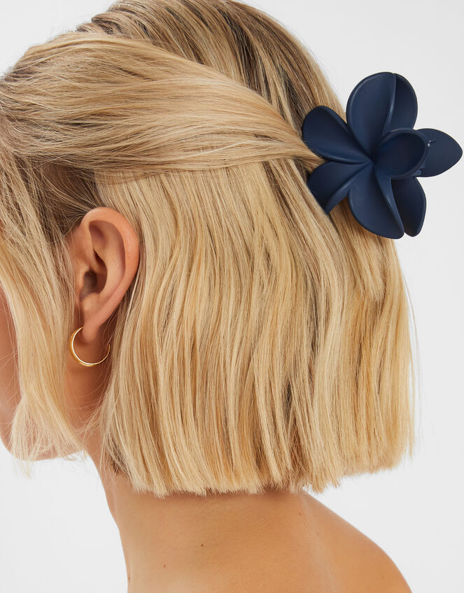 Tropical Flower Matte Claw Clip, , large