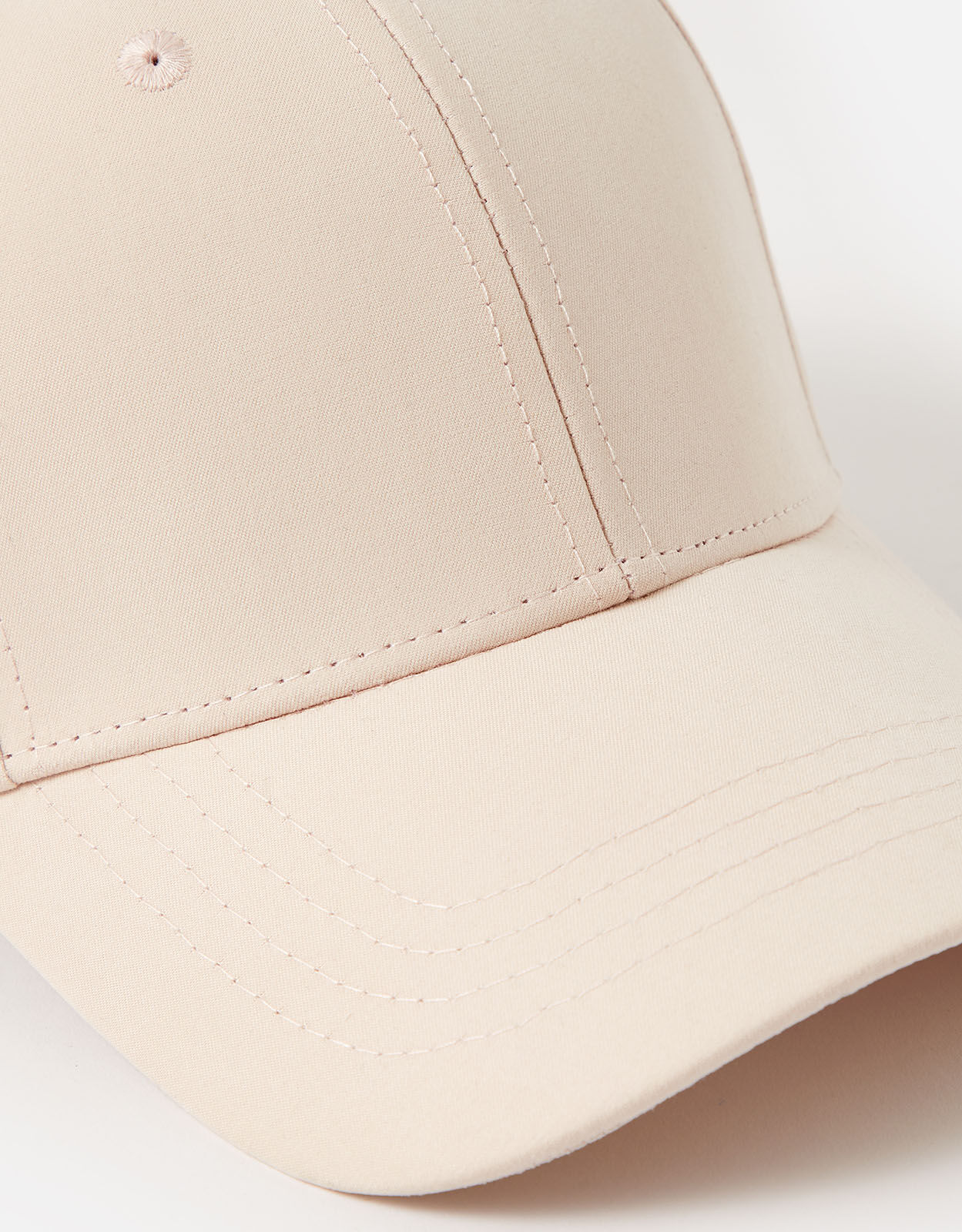 Pale pink baseball cap