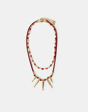 2-Pack Fish Beaded Necklaces, , large