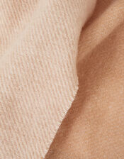 Luxury Wool Scarf, Natural (NATURAL), large