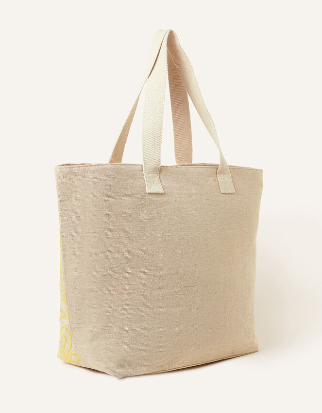 Embroidered Tote Bag, , large