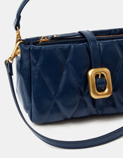 Chunky Quilted Crossbody Bag, , large