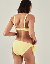 Bunny Tie Bikini Top, Yellow (YELLOW), large