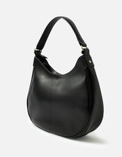 Scoop Leather Shoulder Bag, , large