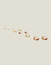 Eclectic Stone Earrings 6 Pack, , large