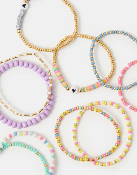 Girls Heart Stretch Bracelets, , large