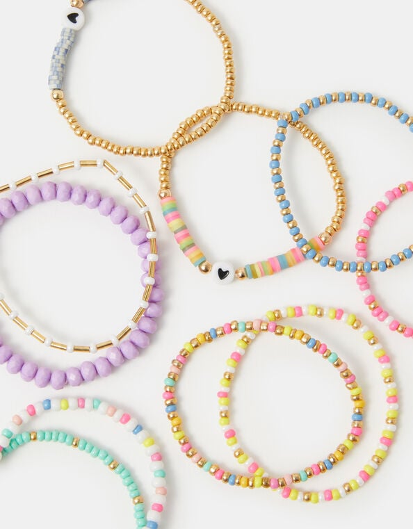 Girls Heart Stretch Bracelets, , large
