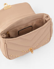Studded Cross-Body Bag , Pink (PINK), large