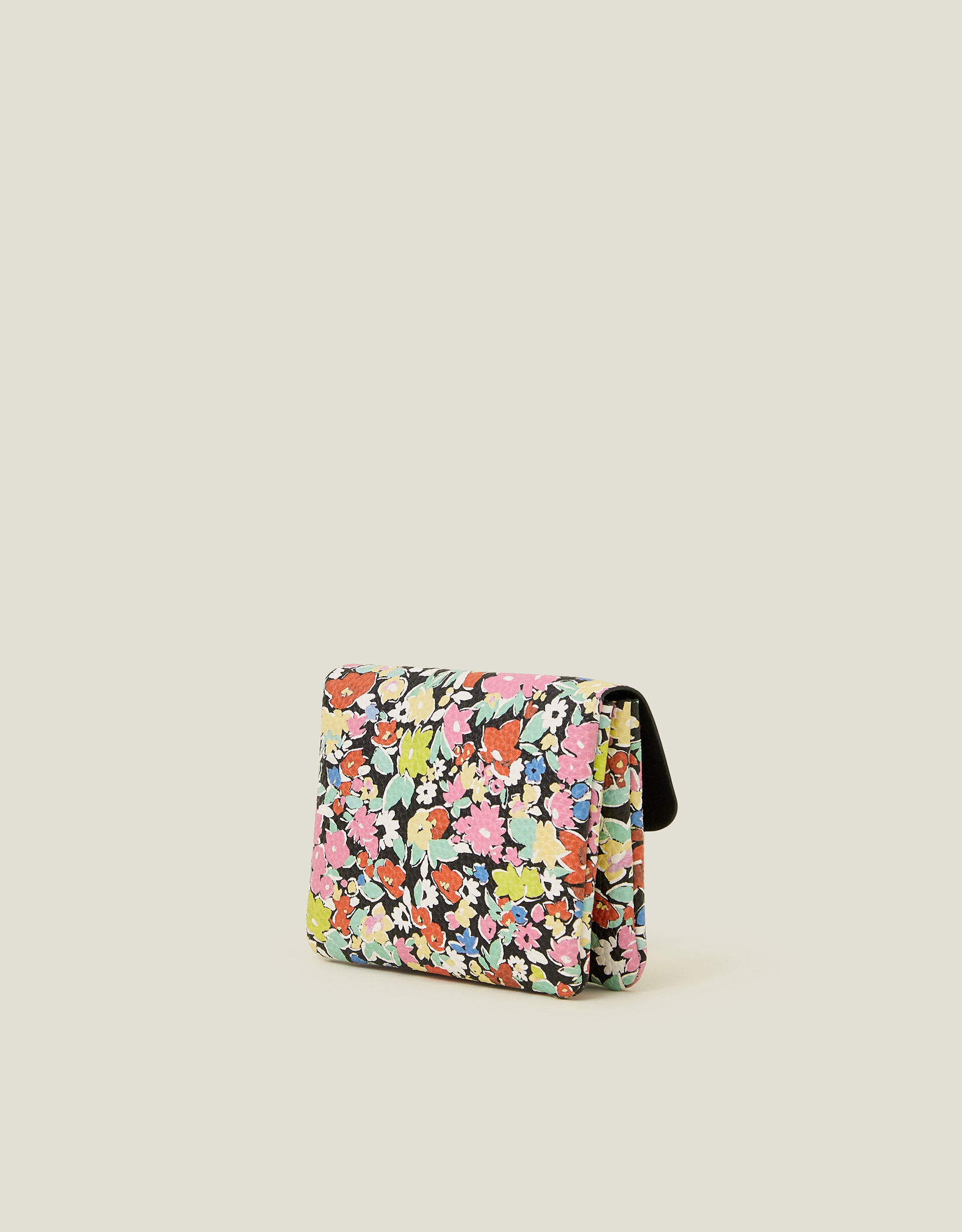 Floral Print Soft Faux Leather Coin Purse