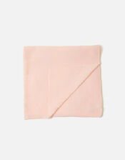 Glitter Pleat Scarf, Pink (PALE PINK), large