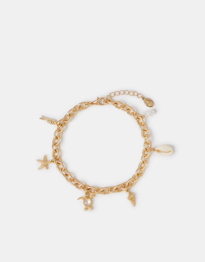 Beach Charm Anklet, , large