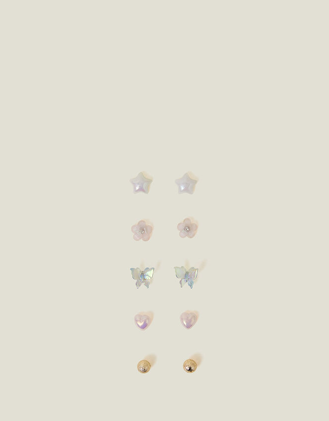 5-Pack Girls Party Earrings, , large