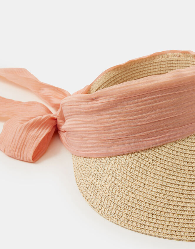 Bow Woven Sun Visor, , large