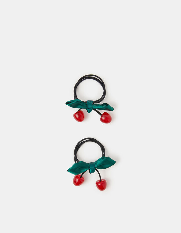 2-Pack Cherry Hair Bands, , large
