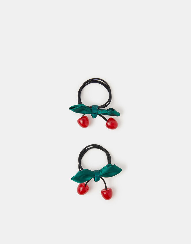 2-Pack Cherry Hair Bands, , large
