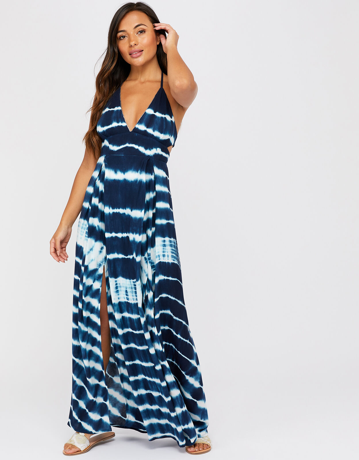 Tie dye best sale maxi dresses uk