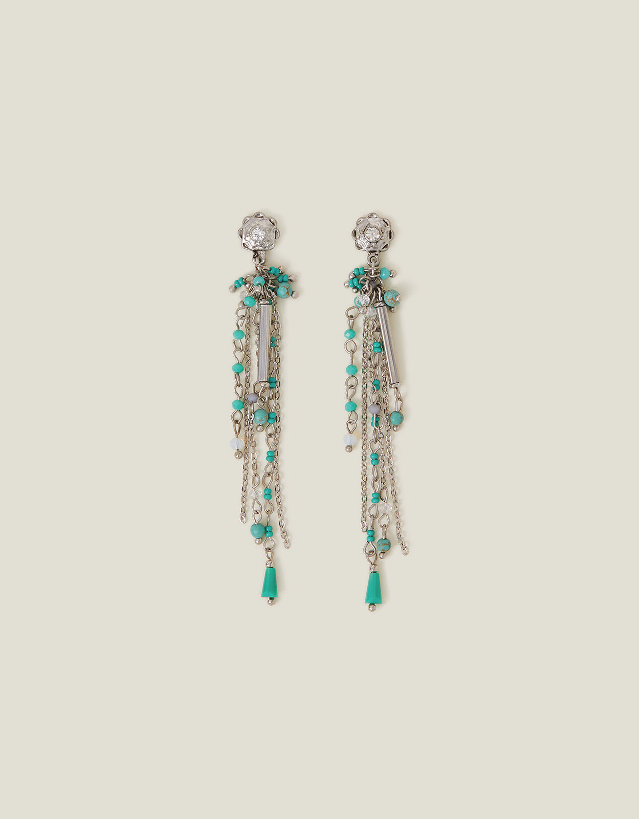 Long Tassel Earrings Drops Accessorize Global
