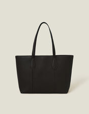 Laptop Tote Bag, Black (BLACK), large