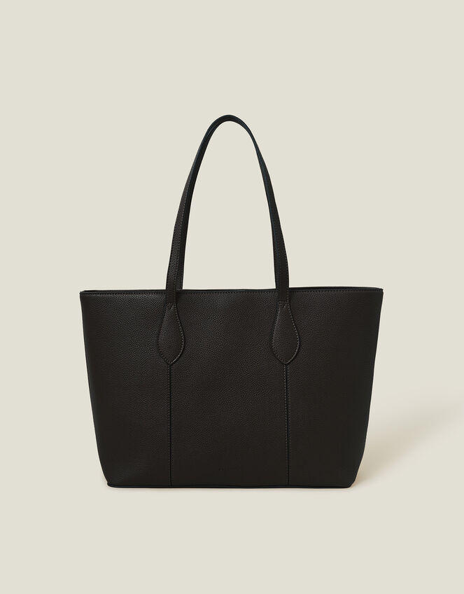 Laptop Tote Bag, Black (BLACK), large