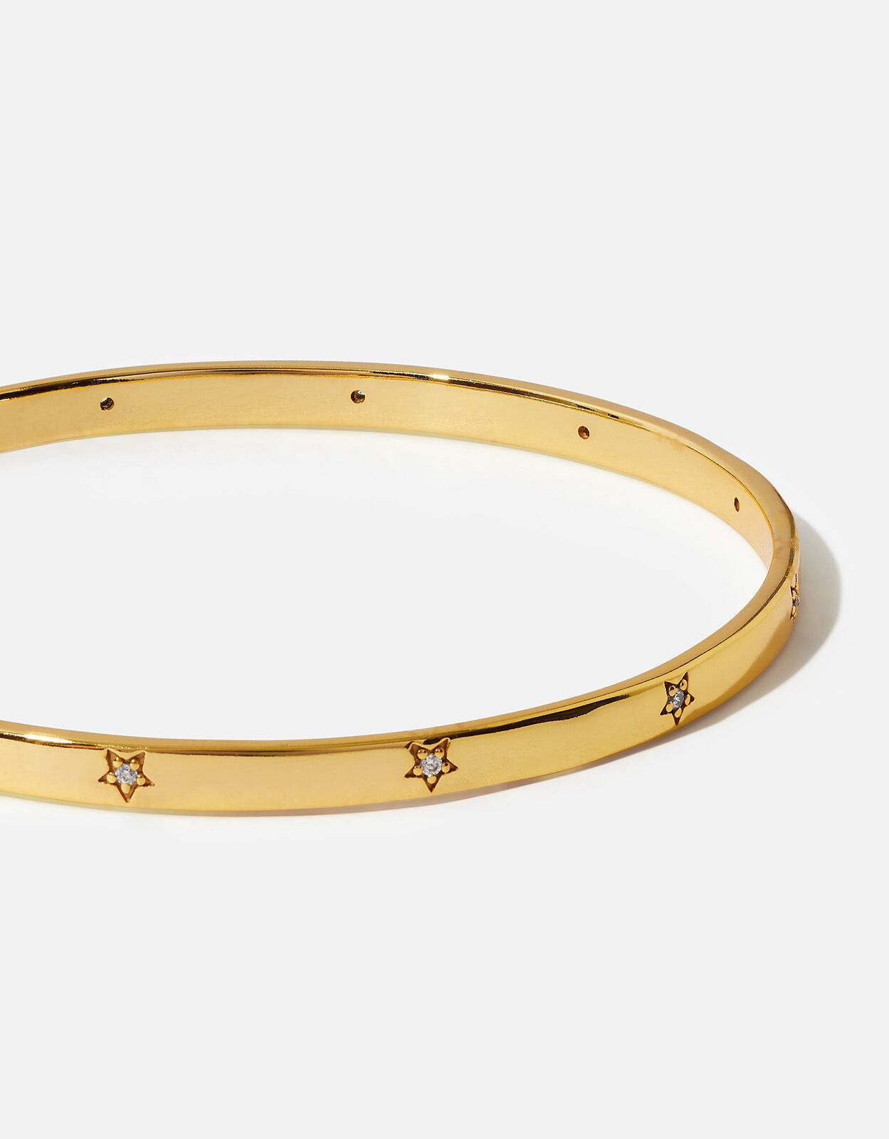 Gold star shop bangle