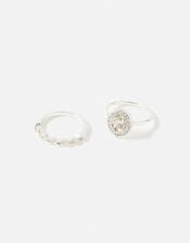 Wedding Ring Twinset, White (CRYSTAL), large