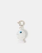 Glass Fish Jewellery Charm, , large