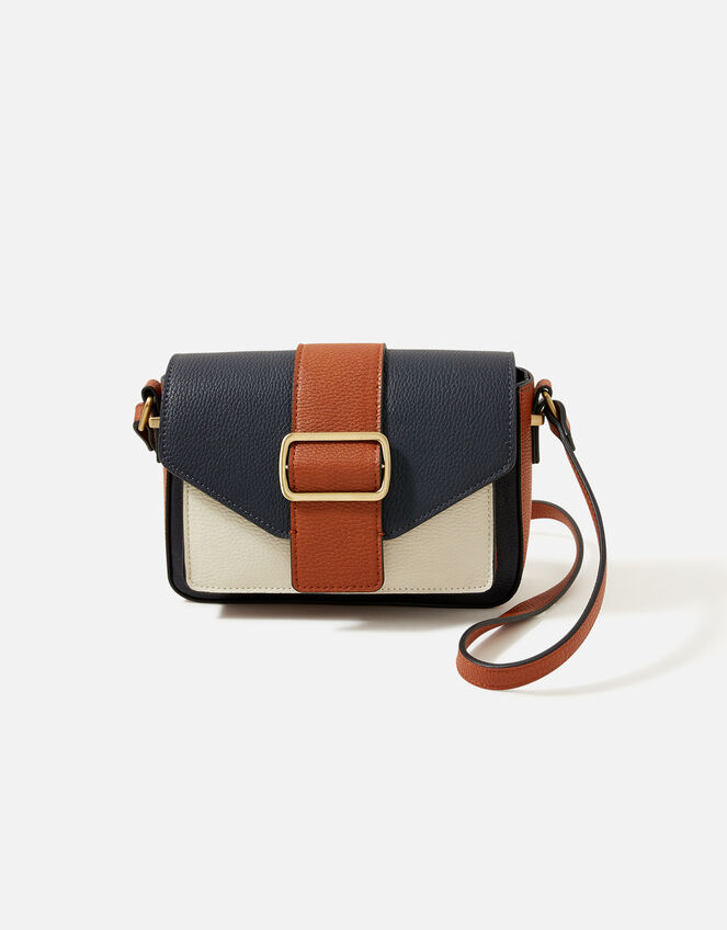 Anne Colourblock Cross-Body Bag, , large