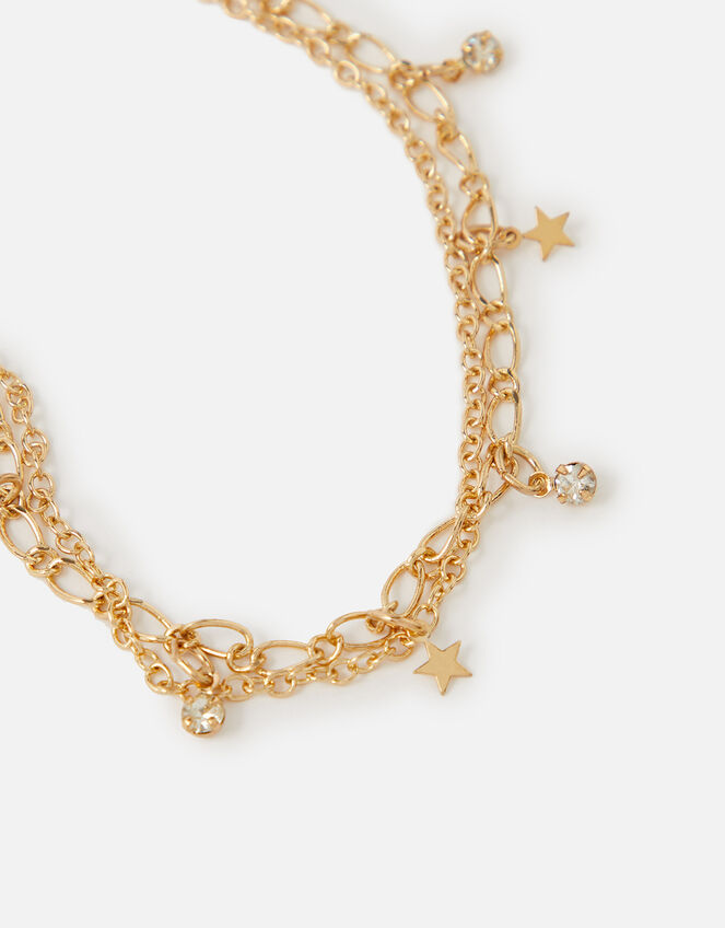 Starry Layered Anklet, , large