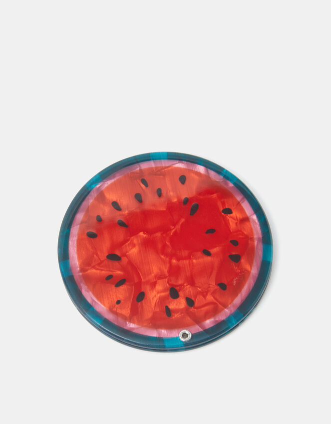 Watermelon Resin Compact Mirror, , large