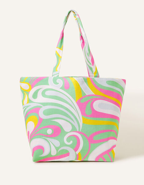 Paisley Swirl Shopper Bag, , large