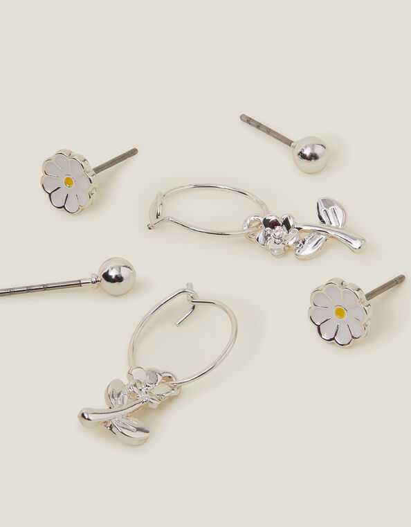 3-Pack Daisy Earrings, , large