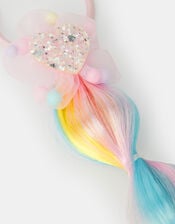 Girls Ombr&eacute; Fake Hair Band, , large
