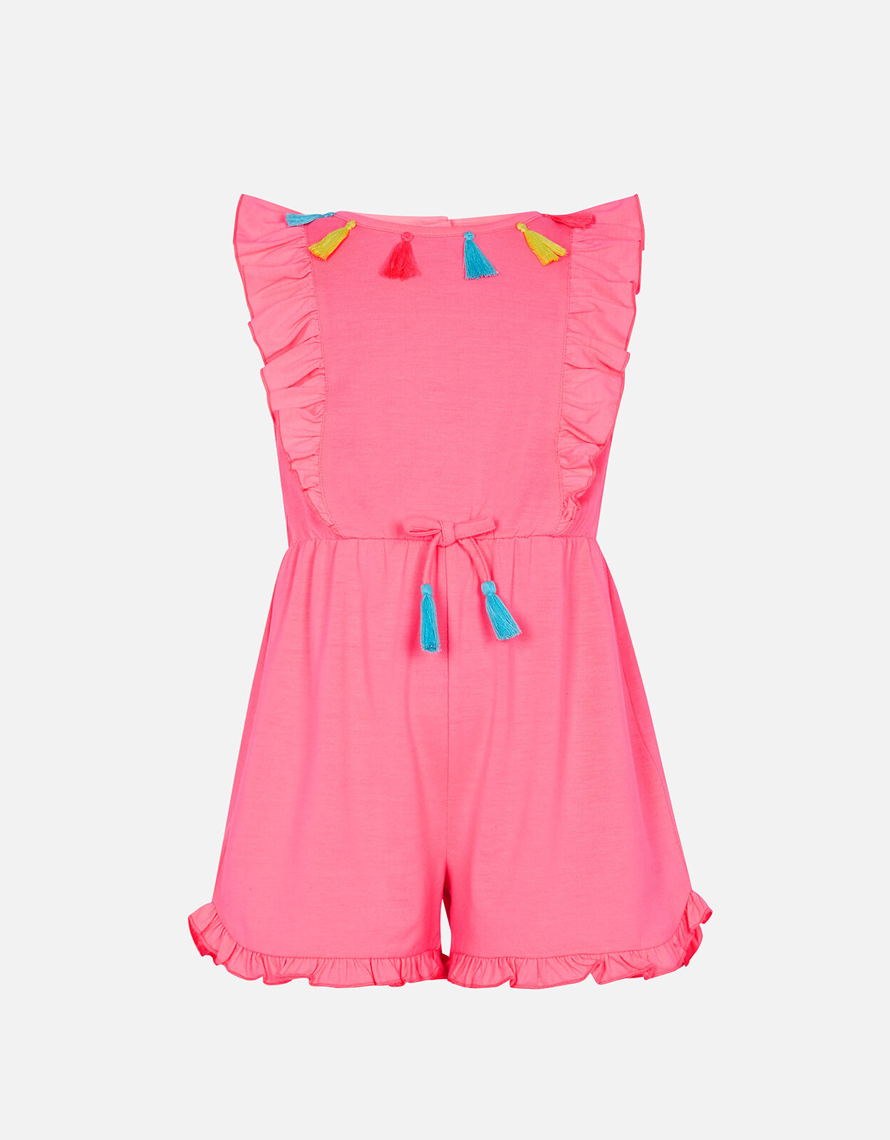 Neon tassel playsuit outlet
