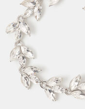 Leaf Diamanté Bracelet, , large