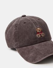 Teddy Bear Denim Cap, , large