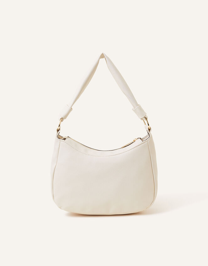 Small Scoop Shoulder Bag, Cream (CREAM), large