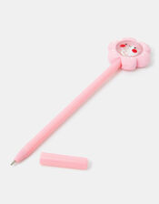 Girls Flower Topper Pen Pink, , large
