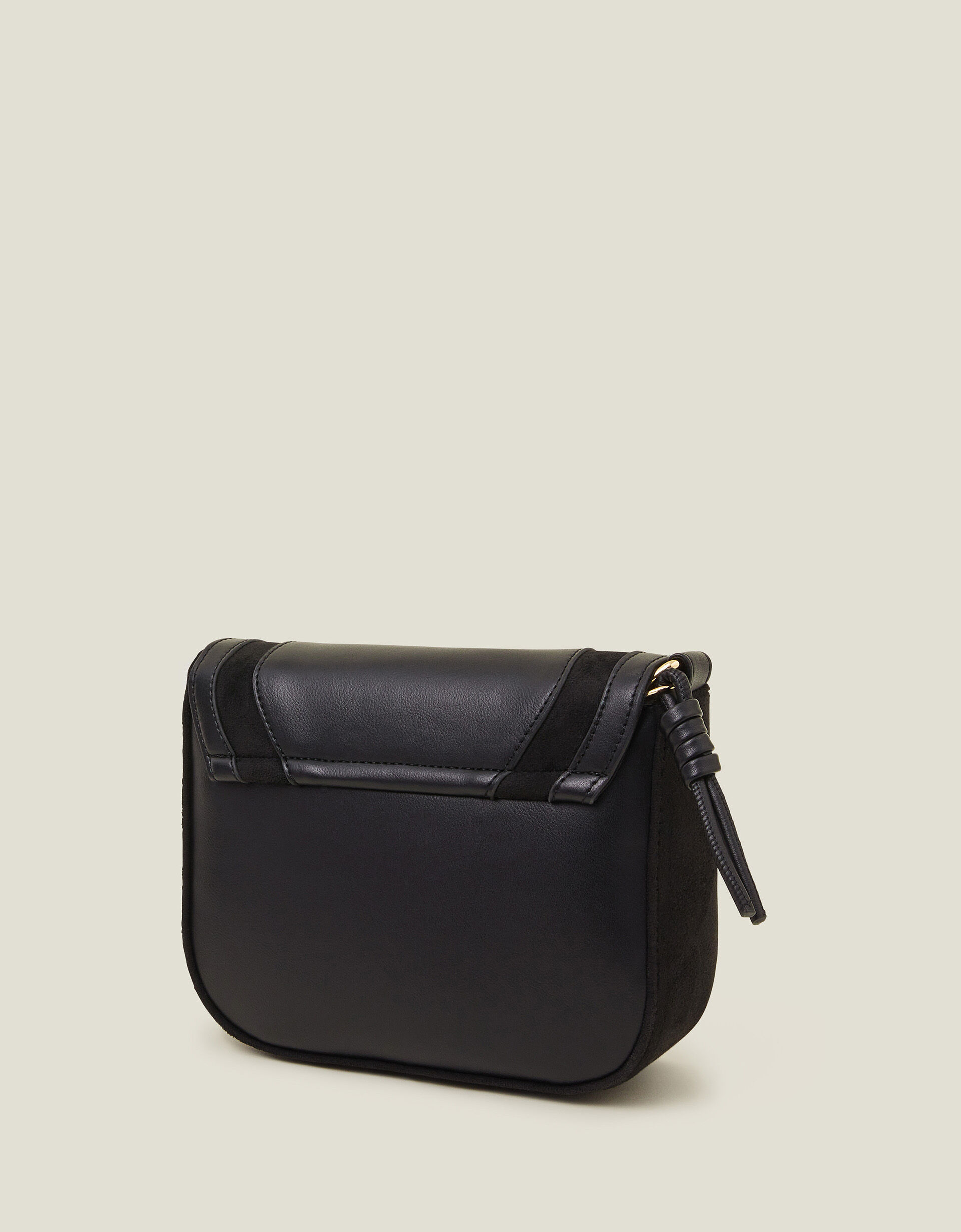 Suedette Flap Cross Body Bag Cross body bags Accessorize ROI