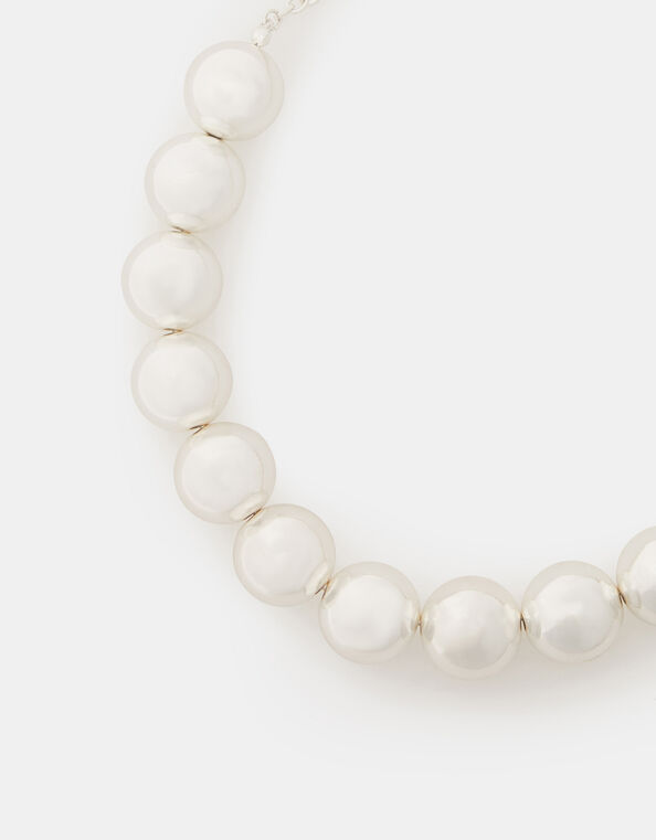 Chunky Bead Collar Necklace, , large