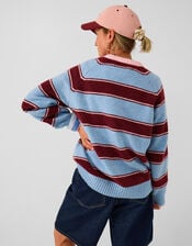 Accessorize x Good Manners Coffee Club Stripe Jumper​, Multi (MULTI), large