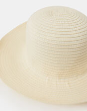 Packable Ribbed Bucket Hat Natural, , large