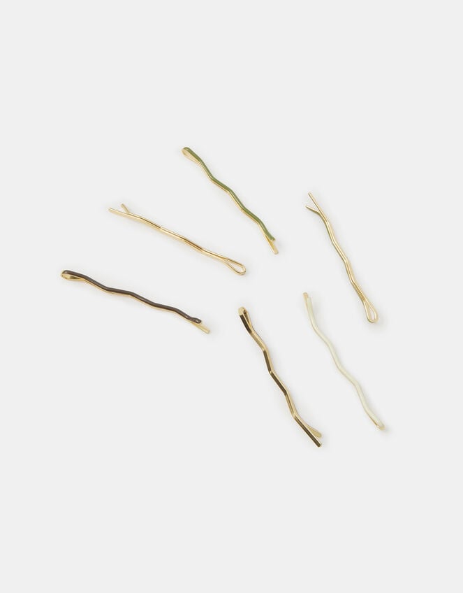 6-Pack Wiggle Hair Slides, , large